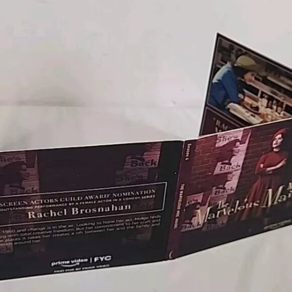 The Marvelous Mrs. Maisel Season Four DVD Three Disc Set - Picture 4 of 6